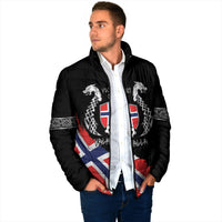 Victory or Valhalla Norway Football Personalized Padded Jacket Norge Football Supporter