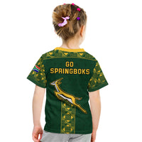 Springboks Rugby Kid T Shirt South Africa Go Champions World Cup 2023 - Wonder Print Shop