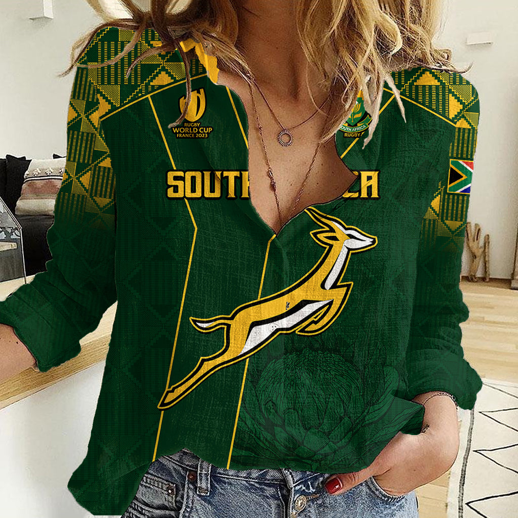 springboks-rugby-women-casual-shirt-south-africa-go-champions-world-cup-2023