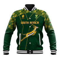 Custom Springboks Rugby Baseball Jacket South Africa Go Champions World Cup 2023 LT9 - Wonder Print Shop