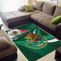 Mexico Hispanic Heritage Personalized Area Rug With Aguila Mexicana LT9 - Wonder Print Shop