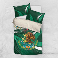 Mexico Hispanic Heritage Personalized Bedding Set With Aguila Mexicana LT9 - Wonder Print Shop