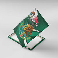 Mexico Hispanic Heritage Personalized Canvas Wall Art With Aguila Mexicana LT9 - Wonder Print Shop
