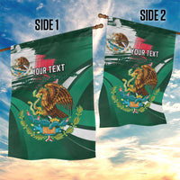 Mexico Hispanic Heritage Personalized Garden Flag With Aguila Mexicana - Wonder Print Shop