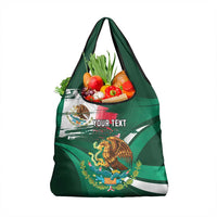 Mexico Hispanic Heritage Personalized Grocery Bag With Aguila Mexicana