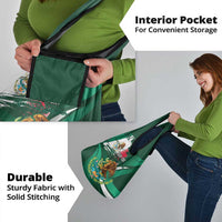 Mexico Hispanic Heritage Personalized Grocery Bag With Aguila Mexicana