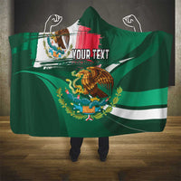 Mexico Hispanic Heritage Personalized Hooded Blanket With Aguila Mexicana