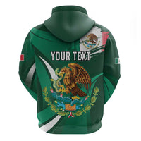 Mexico Hispanic Heritage Personalized Hoodie With Aguila Mexicana - Wonder Print Shop