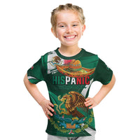 Mexico Hispanic Heritage Personalized Kid T Shirt With Aguila Mexicana - Wonder Print Shop