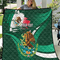 Mexico Hispanic Heritage Personalized Quilt With Aguila Mexicana - Wonder Print Shop