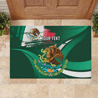 Mexico Hispanic Heritage Personalized Rubber Doormat With Aguila Mexicana - Wonder Print Shop
