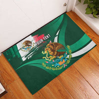 Mexico Hispanic Heritage Personalized Rubber Doormat With Aguila Mexicana - Wonder Print Shop