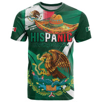 Mexico Hispanic Heritage Personalized T Shirt With Aguila Mexicana - Wonder Print Shop