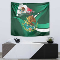 Mexico Hispanic Heritage Personalized Tapestry With Aguila Mexicana - Wonder Print Shop