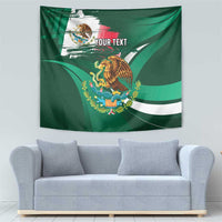 Mexico Hispanic Heritage Personalized Tapestry With Aguila Mexicana - Wonder Print Shop