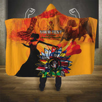 Spain Hispanic Heritage Personalized Hooded Blanket