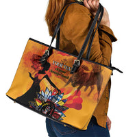 Spain Hispanic Heritage Personalized Leather Tote Bag - Wonder Print Shop