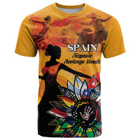 Spain Hispanic Heritage Personalized T Shirt - Wonder Print Shop