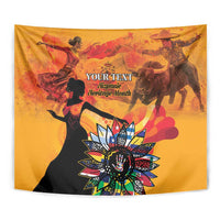 Spain Hispanic Heritage Personalized Tapestry - Wonder Print Shop