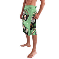 Mexican Sugar Skull Personalized Lavalava Dia de Los Muertos Vibe - Wonder Print Shop