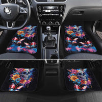Mexican La Calaca and Butterfly Car Mats Skull Day Of The Dead LT9 - Wonder Print Shop