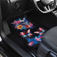 Mexican La Calaca and Butterfly Car Mats Skull Day Of The Dead LT9 - Wonder Print Shop