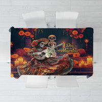 Mexican La Catrina Skeletons Dancing Tablecloth Dia de Los Muertos Verion 1 - Wonder Print Shop