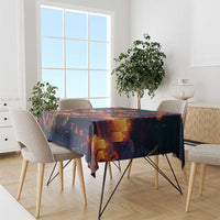 Mexican La Catrina Skeletons Dancing Tablecloth Dia de Los Muertos Verion 1 - Wonder Print Shop