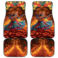 Mexican La Catrina Skeletons Dancing Car Mats Dia de Los Muertos Verion 2 LT9 - Wonder Print Shop
