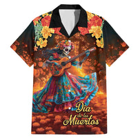 Mexican La Catrina Skeletons Dancing Family Matching Mermaid Dress and Hawaiian Shirt Dia de Los Muertos Verion 2 LT9 - Wonder Print Shop
