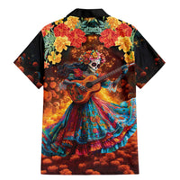 Mexican La Catrina Skeletons Dancing Family Matching Mermaid Dress and Hawaiian Shirt Dia de Los Muertos Verion 2 LT9 - Wonder Print Shop