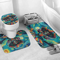 Día de los Muertos Bathroom Set A Swirl of Colors and Souls - Wonder Print Shop