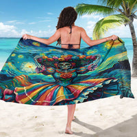Día de los Muertos Sarong A Swirl of Colors and Souls - Wonder Print Shop