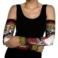 Dirndl Skeleton Dance Arm Sleeves Bavarian Gothic Christmas - Wonder Print Shop