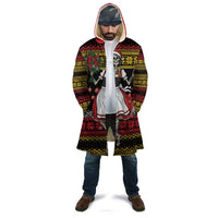 Dirndl Skeleton Dance Cloak Bavarian Gothic Christmas - Wonder Print Shop