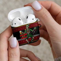 Lederhosen Skeleton Dance AirPods Case Bavarian Gothic Christmas - Wonder Print Shop
