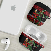 Lederhosen Skeleton Dance AirPods Case Bavarian Gothic Christmas - Wonder Print Shop