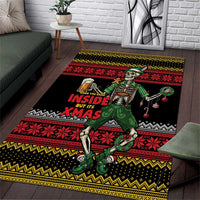 Lederhosen Skeleton Dance Area Rug Bavarian Gothic Christmas - Wonder Print Shop