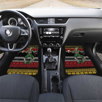 Lederhosen Skeleton Dance Car Mats Bavarian Gothic Christmas - Wonder Print Shop