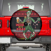 Lederhosen Skeleton Dance Spare Tire Cover Bavarian Gothic Christmas - Wonder Print Shop