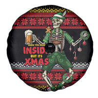 Lederhosen Skeleton Dance Spare Tire Cover Bavarian Gothic Christmas - Wonder Print Shop