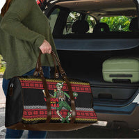 Lederhosen Skeleton Dance Travel Bag Bavarian Gothic Christmas - Wonder Print Shop