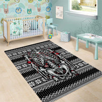 Merry Creepmas Area Rug Bone to be Jolly - Wonder Print Shop