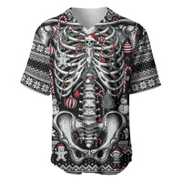 Merry Creepmas Baseball Jersey Bone to be Jolly - Wonder Print Shop