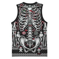 Merry Creepmas Basketball Jersey Bone to be Jolly - Wonder Print Shop