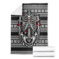 Merry Creepmas Blanket Bone to be Jolly - Wonder Print Shop
