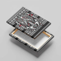 Merry Creepmas Canvas Wall Art Bone to be Jolly - Wonder Print Shop