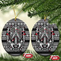 Merry Creepmas Bone to be Jolly Ceramic Ornament - Wonder Print Shop