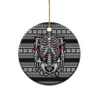 Merry Creepmas Bone to be Jolly Ceramic Ornament - Wonder Print Shop