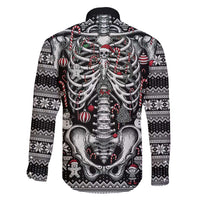 Merry Creepmas Family Matching Off Shoulder Short Dress and Hawaiian Shirt Bone to be Jolly - Wonder Print Shop